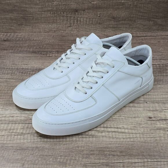 Beckett Simonon Garcia Men's Size 13 White Leather Sneakers (MSRP $179) - Picture 8 of 10